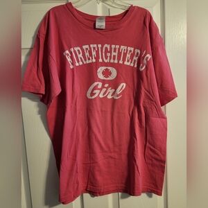 Firefighters Girl Short Sleeve Tee